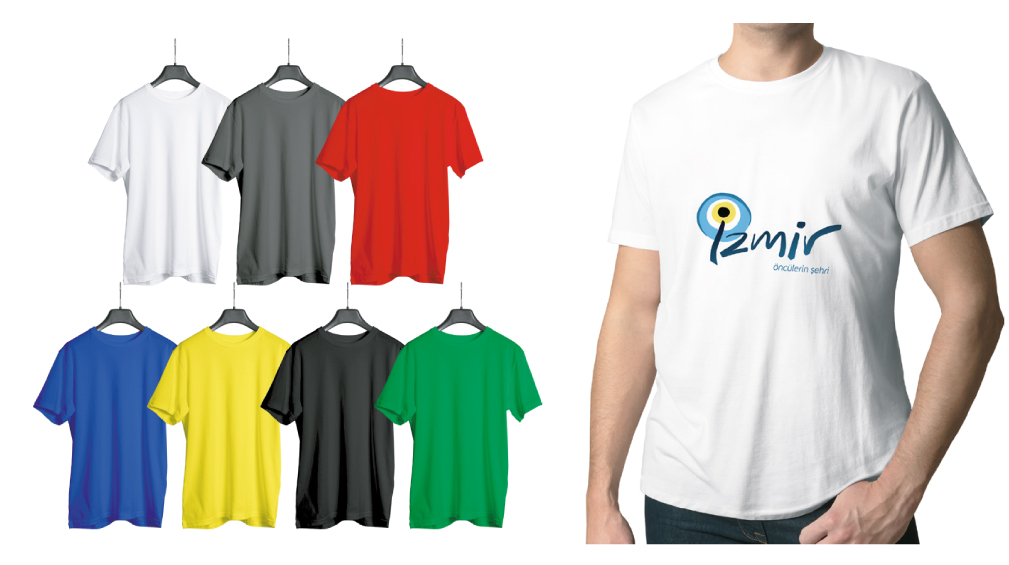 Penye Bisiklet Yaka T-shirt